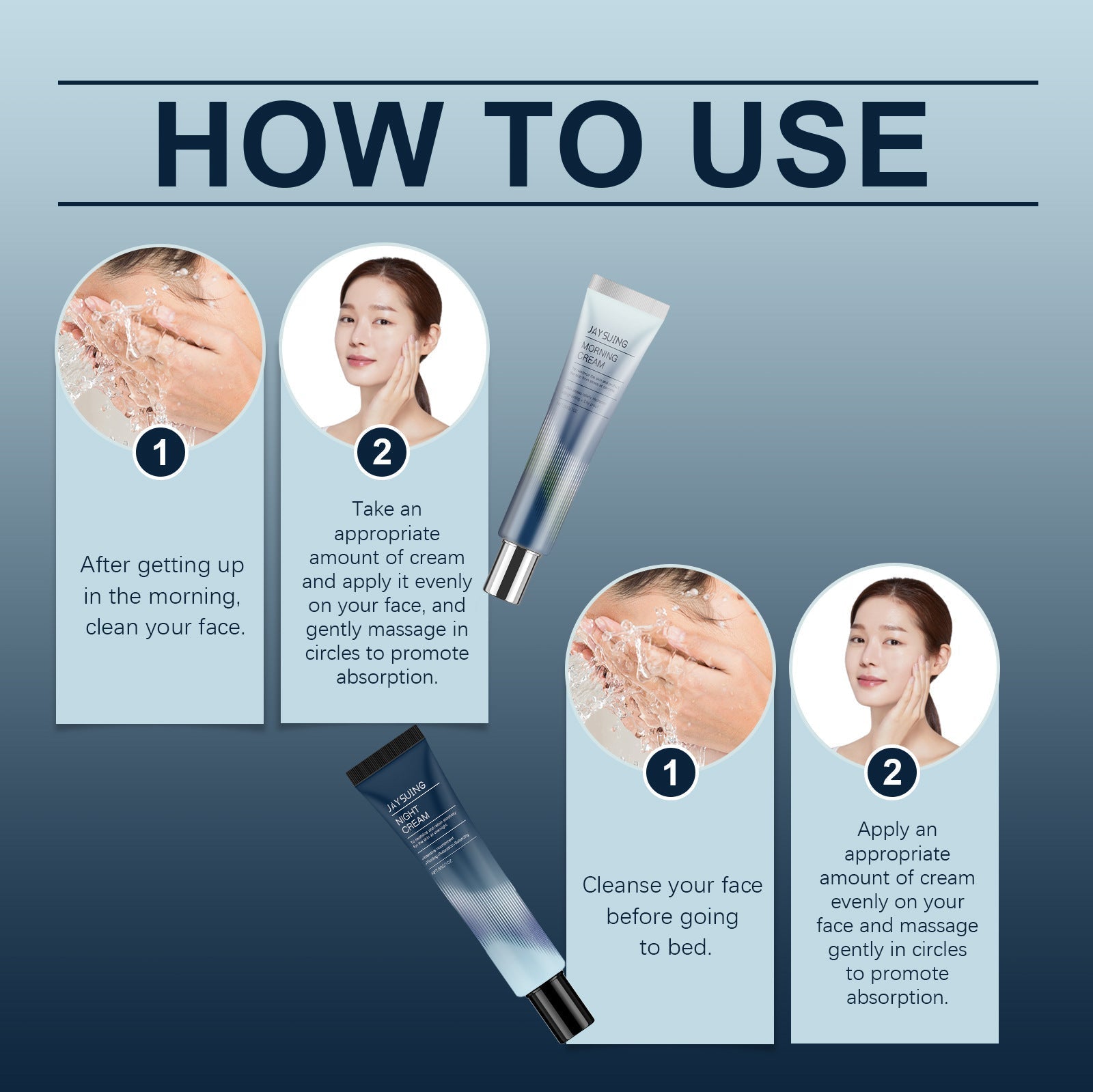 Jaysuing - Day & Night Cream Kit