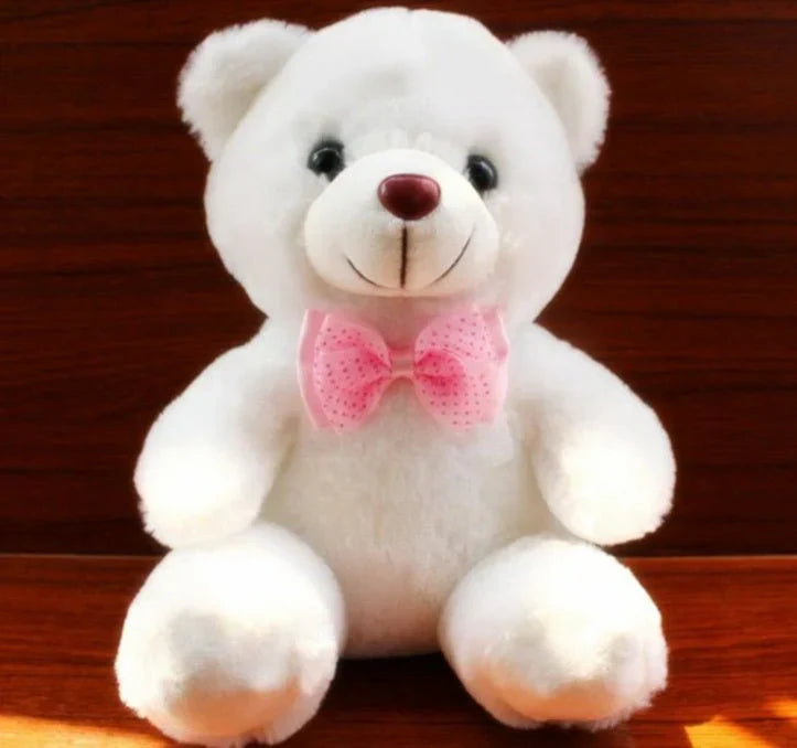 Plush Teddy Bear with Colorful Glowing Light
